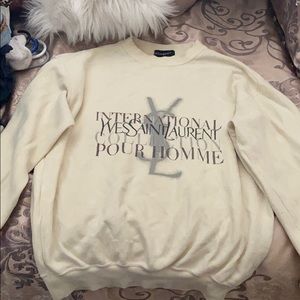 YvesSaintLaurent Crew Neck